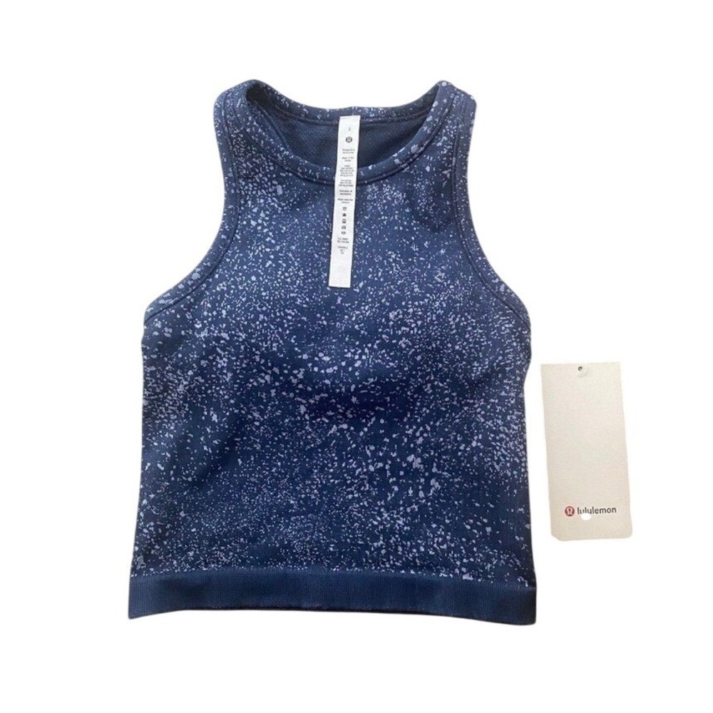 Lululemon Ebb to‎ Street RB Crop Tank size 2 NWT